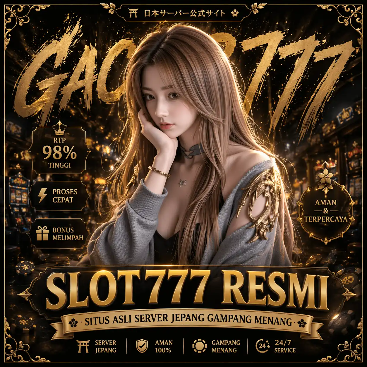 Gacor777 - Link Situs Slot777 Resmi Terpercaya Asli Server Jepang Gampang Menang